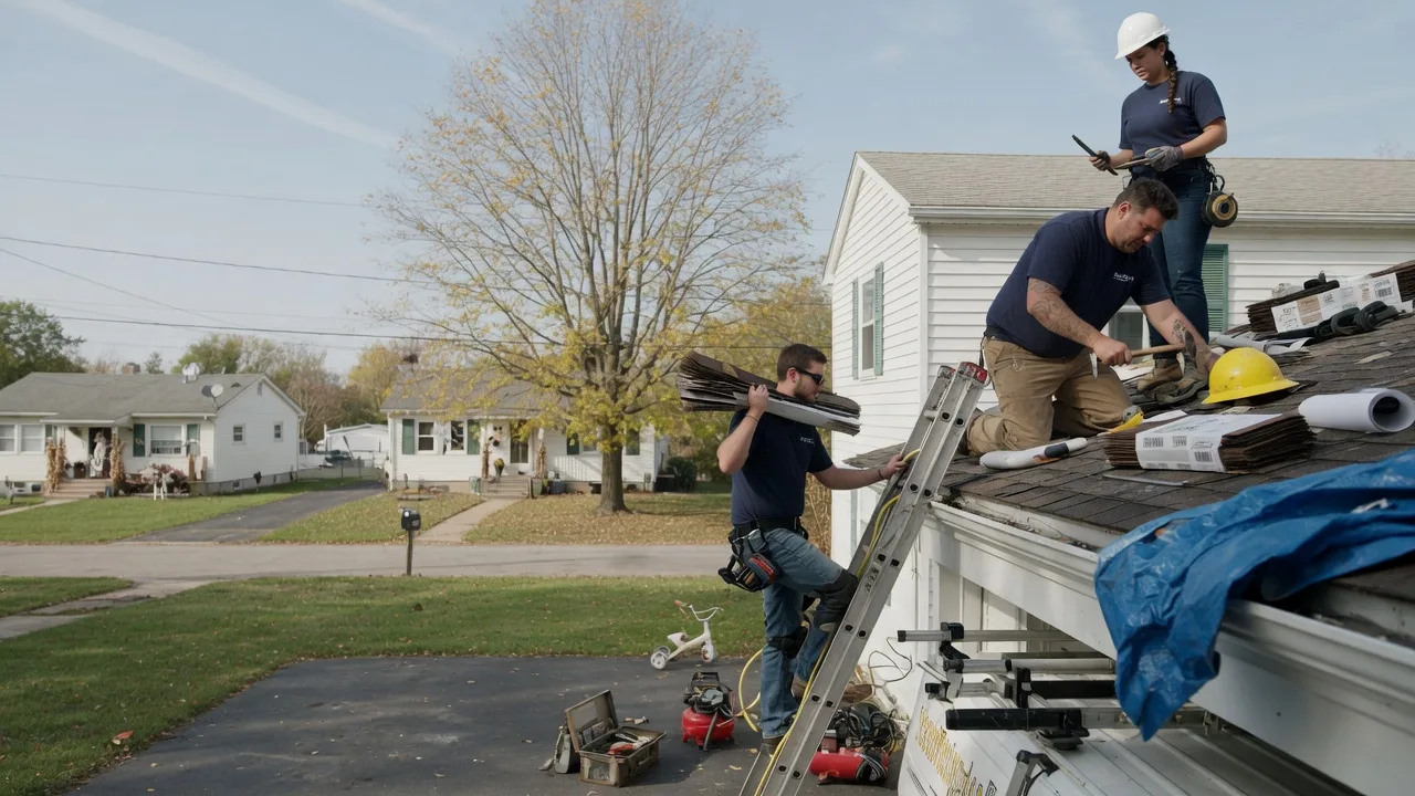 Local Roofing Contractors in Sullivan, IL near me